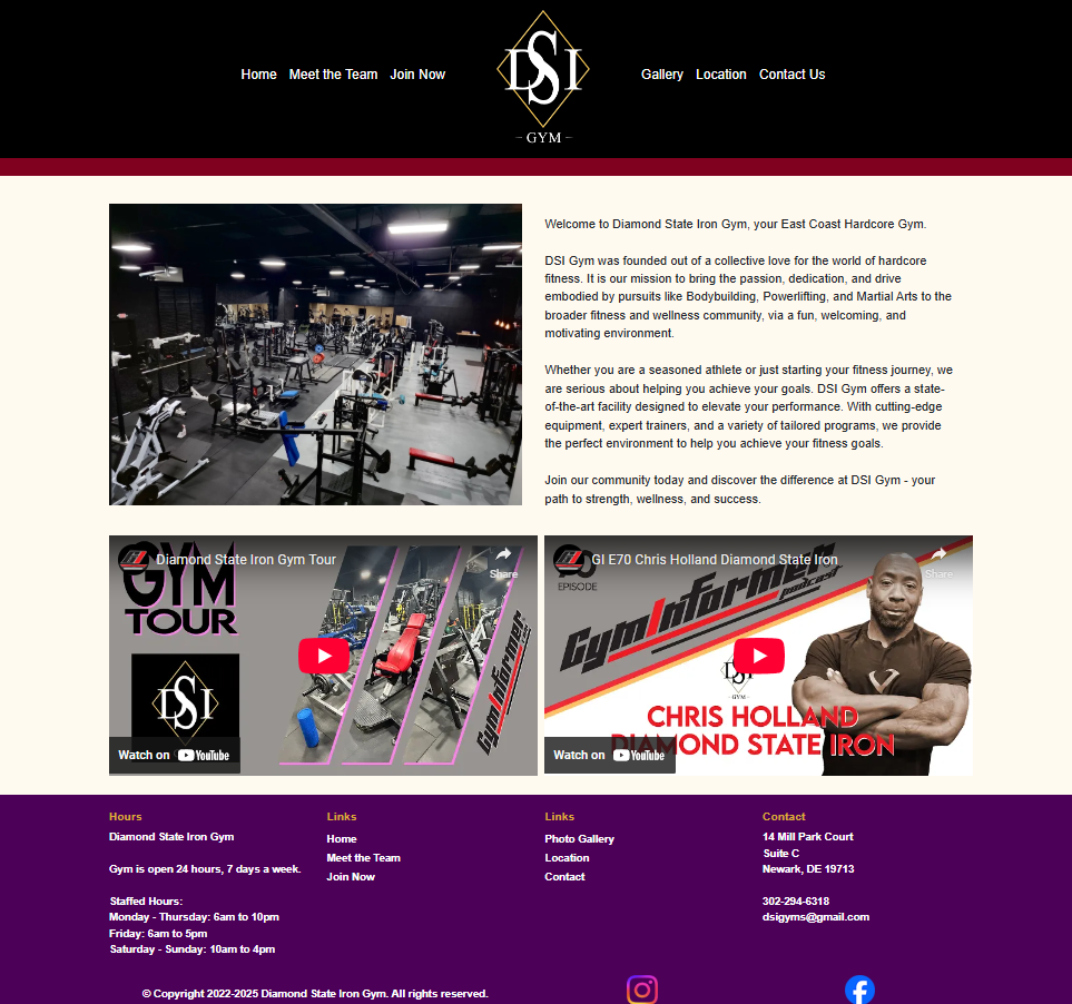 Diamond State Iron Gym