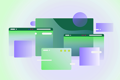 Mobile and Laptop Views of Template